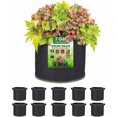 thumbnail image 1 of Macetas de tela duraderas y transpirables con asas reforzadas para papas, tomates y más Bolsas para el cultivo de plantas de 7 galones, 1 of 5