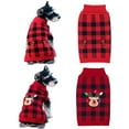 thumbnail image 5 of Small Dog Sweater, Puppy Sweaters Vest with Harness Hole Dog Christmas Sweater Warm Winter Pet Sweaters Soft Fall Dog Sweaters Knitwear Dog Sweatshirt Holiday Dog Clothes for Dogs, 5 of 9