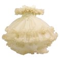 thumbnail image 2 of Delliss Girl Tutu Dress Tulle Ruffles Wedding Party Evening Layered Tutu Dresses Birthday Princess Dress 3-11Y, 2 of 7
