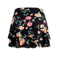 thumbnail image 3 of Doublju Women's Flared Skater Mini Skirt (Plus Size Available), 3 of 4