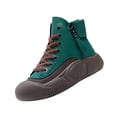 thumbnail image 3 of Zapatillas de deporte jinwen para mujer con Punta redonda 37 verde, 3 of 8