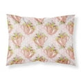 thumbnail image 1 of Carolines Treasures BB7481PILLOWCASE Tea Cup & Flowers Pink Fabric Standard Pillowcase, 1 of 2