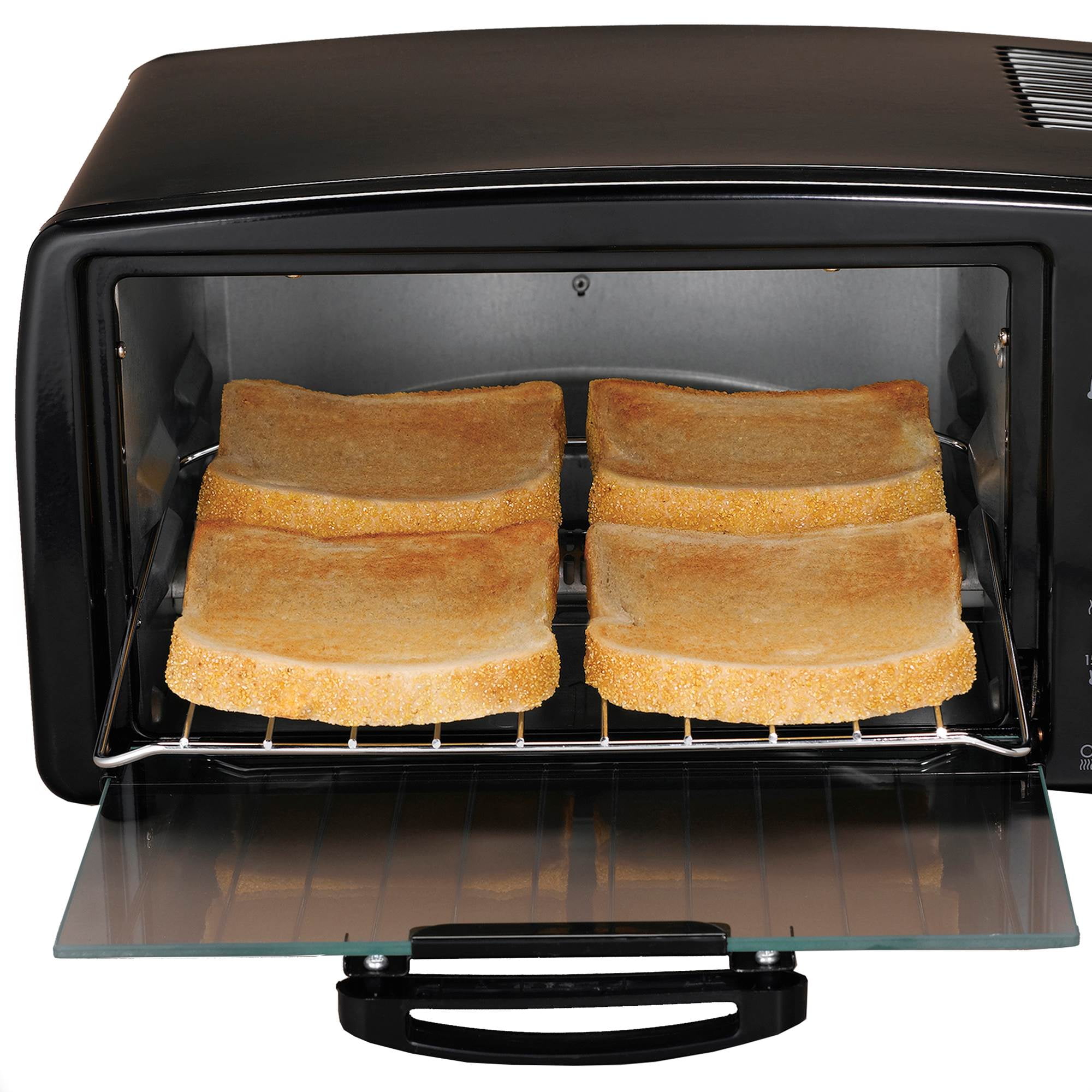 Proctor Silex 31118PS Toaster Oven Broiler, Black 
