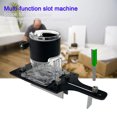 thumbnail image 3 of Enrutador de madera, fresado eléctrico, grabado, brocas de enrutador de madera, muescas de corte, herramienta compacta con localizador Zulema Ranurado para carpintería, 3 of 8