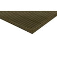 thumbnail image 3 of AURA 24 x 3 Inch Polymer Interlocking Deck Trim Transition Piece, Brown (4 Pack), 3 of 4