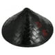 thumbnail image 5 of Sombrero ninja, sombrero de bambú, gorro ninja para cosplay, gorra ninja para actuaciones en el escenario, decoración para fiestas., 5 of 7