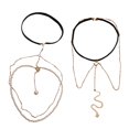 thumbnail image 1 of Conjunto 2 bor para el cuerpo con cadena para el muslo Macarena Cadena de muslo, 1 of 8