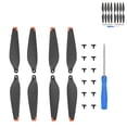 thumbnail image 3 of 2/4 Pair Quick Release Propeller 6030 Silent Noise Reduction Propellers Blade Replacement Compatible For DJI Mini 4 Pro Drones, 3 of 9