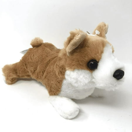 Aurora - Mini Flopsie Corky Corgi Stuffed Animal Plush 8”
