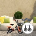 thumbnail image 2 of 1 Paire de Roues Stabilisatrices pour Vélo d'Enfant, Roues Auxiliaires, Stabilisateur de Roue Arrière pour Vélo d'Enfant, 2 of 9