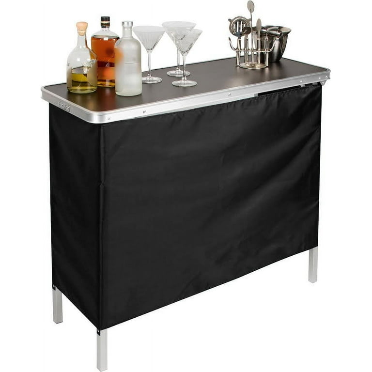 Trademark innovations portable bar cheap table