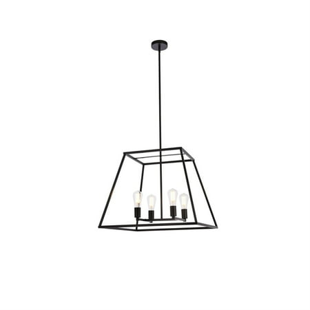 

Declan 24 inch pendant in black