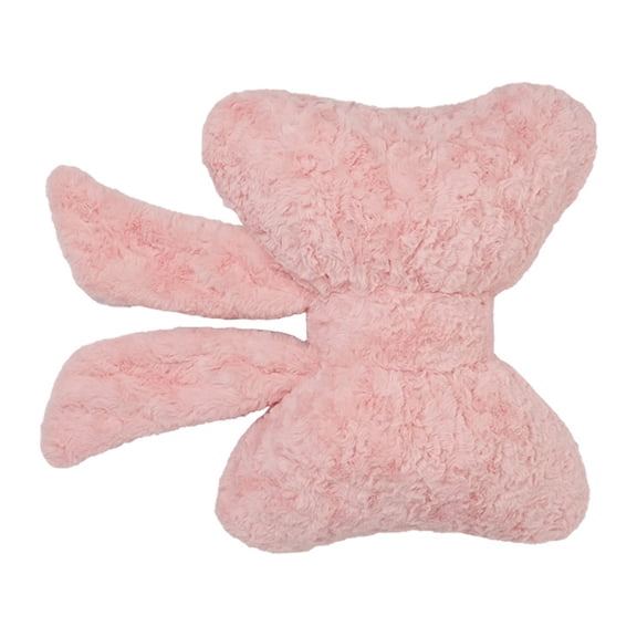 Multipurpose Plush Bowknot Pillow for Bed Fun