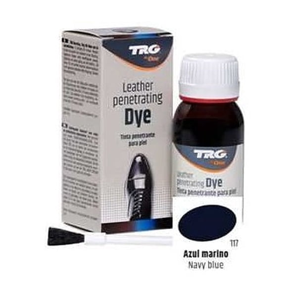 TRG Navy Blue  117 Penetrating Dye - Best Restore and Change Leather Color