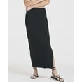 thumbnail image 2 of 3 Pack: Women's Ribbed High Waisted Maxi Skirt With Side Slit - Casual Long Pencil Skirt, 2 of 6