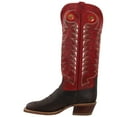 thumbnail image 3 of Tony Lama Mens Rosston 16 Inch Buckaroo Square Toe Cowboy  Mid Calf Boots, 3 of 5