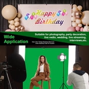LINCO T-Shape Backdrop Stand with Green Screen & 10 Ring Light Stand Lighting Kit for TikTok