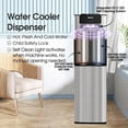 thumbnail image 3 of VECYS Self-cleaning Bottom Load 3 5 gal Water Dispenser with Pitcher, Child Safety Lock, Silver, 3 of 7