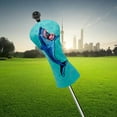 thumbnail image 4 of Funda para palos de golf Macarena de PU con patrón de tiburón para Fairway Woods Driver color azul marino, 4 of 8