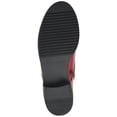 thumbnail image 5 of Journee Signature Womens Genuine Leather Natara Round Toe Stacked Combat Booties, 5 of 8