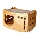 thumbnail image 2 of Casa de cartón para gatos, garra de molienda, cama de salón para gatos, almohadilla para rascar, rascador duradero para gatos, protección de cama, 1 Scratch 1 Cojín, 2 of 9