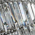 thumbnail image 6 of Miumaeov 23.6'' Modern Crystal Chandelier, Flush Mount Light Fixture, 12 Lights LED Flush Mount Light for Living Room,Bedroom, Hallway, 6 of 10
