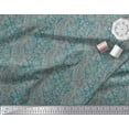 thumbnail image 3 of Soimoi Rayon Crepe Fabric Artistic Paisley Print Sewing Fabric Yard 46 Inch Wide, 3 of 3