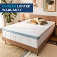 thumbnail image 3 of Tempur-Pedic TEMPUR-Adapt Surmatelas + Rafraîchissant 3 Pouces pour Lit Grand, Mousse Premium de Luxe Moyen, Housse Lavable, Surmatelas Rafraîchissant Moyen, Blanc, 3 of 12