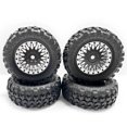 thumbnail image 1 of ZheElen RCGOFOLLOW 1/24 Plastic Wear-resistant Wheel Rims Tyre RC Upgrade Part Rc Wheel Rims Tyre For ECX Barrage RC Car Part Black, 1 of 6