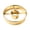 Gold #023, variant on Donut Cutter with Hole, 3.86 Inch Stainless Steel Bagel Mold Doughnut Cutters Donut Hole Cutter Baking Tool for Making Donuts, Bagels, Cookies, Biscuits 1PCS