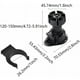 thumbnail image 2 of Patas para muebles resistentes, patas de apoyo de altura ajustable para dormitorio, cocina, baño (negro, plástico de alta calidad, 36 piezas), 2 of 5