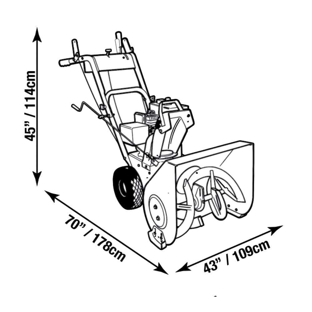Raider Snow Thrower Cover