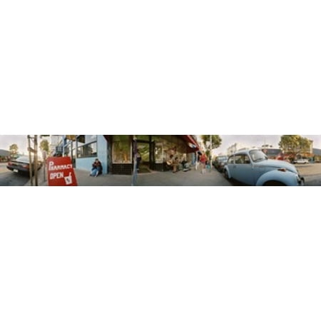 Sofa Stores San Francisco Cars parked in front of a store Haight-Ashbury San Francisco California USA Canvas Art - Panoramic Images (22 x 4) ()