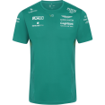 thumbnail image 2 of Aston Martin Cognizant F1 2022 Men's Sebastian Vettel Team T-Shirt- Green, 2 of 13