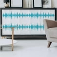 thumbnail image 6 of 2PCS Sound Wave Painting Stencil 8.3x11.7inch Sonic Line Stencil for Painting Music Signs Painting Stencil Song Sound Stencil Musical Theme Craft Stencil for Painting on Wall Wood, 6 of 9