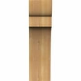 thumbnail image 2 of 5 1/2"W x 8"D x 20"H Yorktown Smooth Corbel, Western Red Cedar, 2 of 9