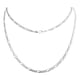 thumbnail image 1 of JOYARIS Cadena De Plata 925 Diamantada Mujer Fígaro 55 Cm X 3 Mm DM-0001134, 1 of 3