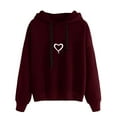 thumbnail image 2 of Vedolay T Shirts Women's 2023 Casual Striped Sweatshirt Oversized Long Sleeve Pullover Tops with Pockets, S, 2 of 4
