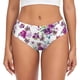 thumbnail image 1 of Balery Violets Flowers Ropa Interior de Algodón para Mujer con Dibujo – Braguitas Cómodas y Elásticas, Estilo Clásico-4X-Large, 1 of 6