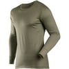 Coldpruf Classic Series Merino Wool Thermal Underwear Shirt, Commando Green, Size 2XL
