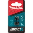thumbnail image 4 of Makita A-96481 ImpactX #3 Phillips 1 inch Insert Bit, 2 per package, 4 of 4