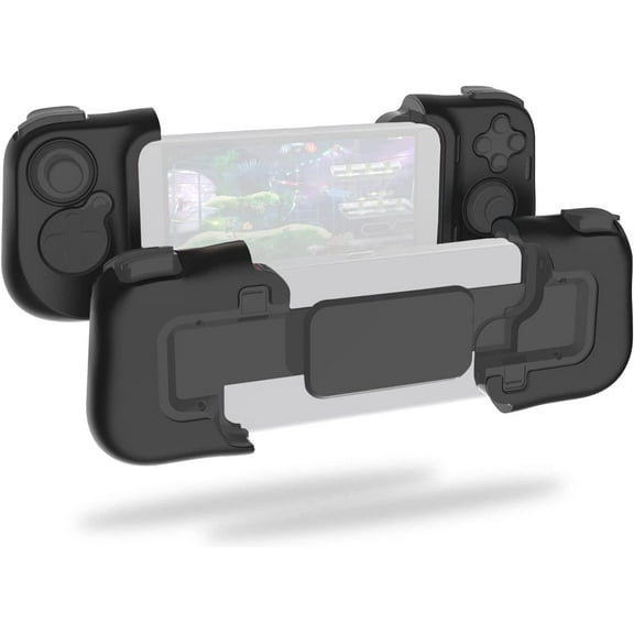 TUDIA Case for Razer Kishi V1 Gaming Controller Easy Snap-On Hard Case - Black