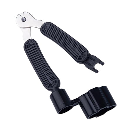 Guitar Winder Duable Restringing Tool Guitar Tool for Banjo Mandolin Ukelele Black