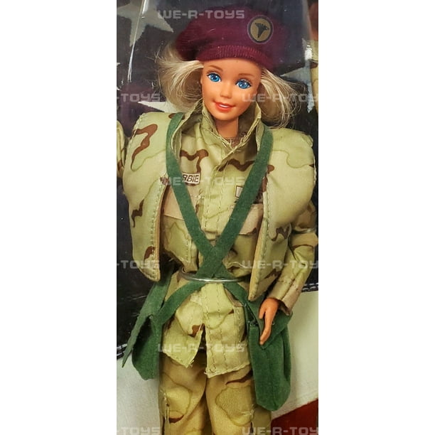 ミリタリー Star'n Stripes ARMY Barbie&Ken DeluxeSet Army Barbie & Ken Deluxe Set Stars 'n Stripes Special Edition 1992