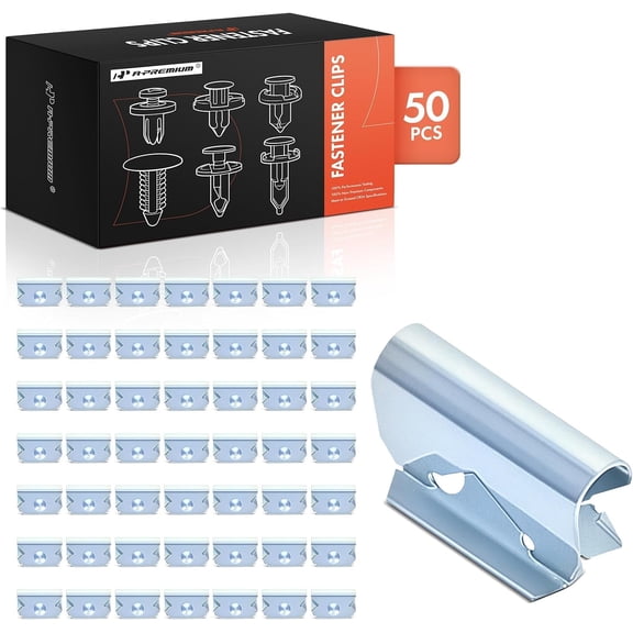 A-Premium 50-Pack Car Retainer Fastener Push Pin Clips Compatible with GM Models 1979-2024