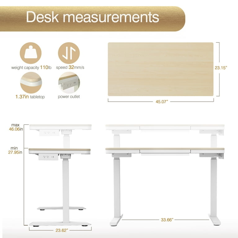 Muv™ Stand-up Adjustable Height Desk