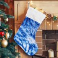 thumbnail image 5 of Beautiful Blue Tie Dye Christmas Stockings Christmas Presonalized Large Stocking Sock, Set of 1 Xmas Party Winter Decor Candy Bag Family Holiday Gift, 17.7 Inch, 5 of 7