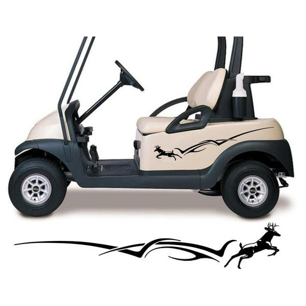 Deer Golf Cart Decals Accessories Side by Side Racing Stickers Graphics