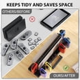 thumbnail image 3 of Charging Dock Compatible with Nintendo Switch & OLED Model, Controller Charger Station with 8 Game Storage Slots-Black, 3 of 7
