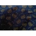 thumbnail image 4 of oneOone Cotton Silk Navy Blue Fabric Cat Face Animal Quilting Supplies Print Sewing Fabric By The Yard 42 Inch Wide, 4 of 4